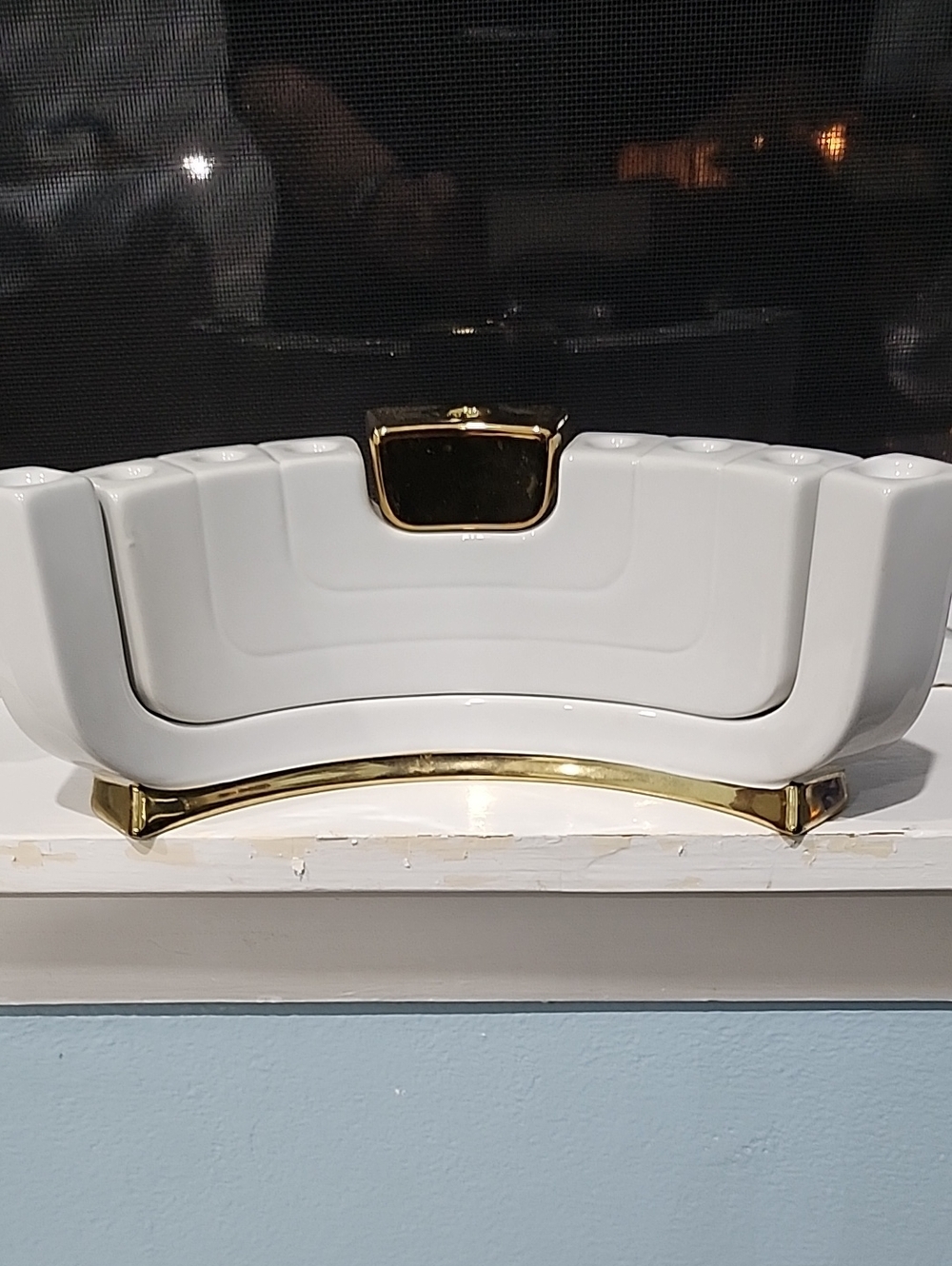 Wizo Chanukah Menorah Ceramic 1